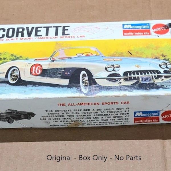 vintage model box, vintage box, cardboard box, cardboard model box, monogram box, box model, box vintage, box with lid, box for car, box