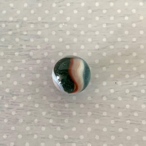1 vintage transparent swirl marble, antique marbles, vintage marbles, marbles vintage, marble collecting, colored marbles, old marbles
