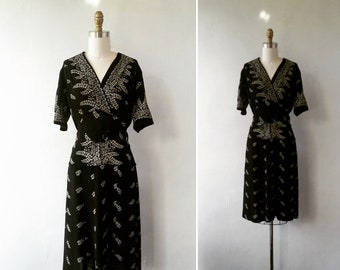 1940's dress | vintage dress | vintage 1940's dress | 1940s dress | floral 1940's dress | vintage floral dress | The May Flower's Dress