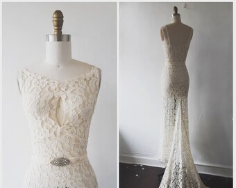 1930s wedding dress