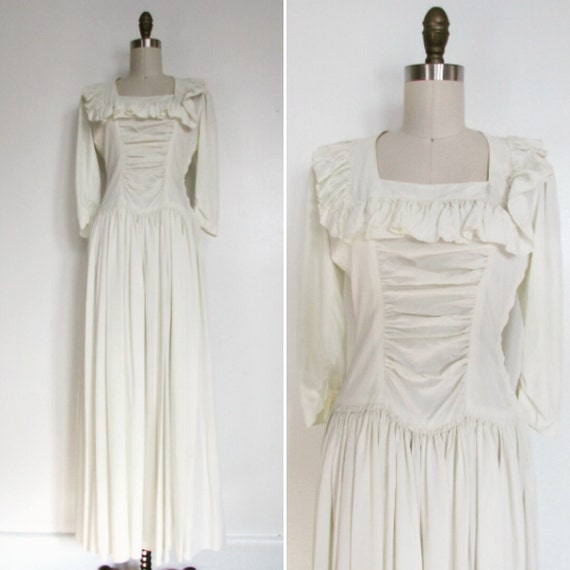 1950s wedding dress | vintage late 1940s wedding |