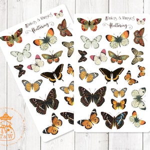 Stickers papillon flottants | Stickers papillons