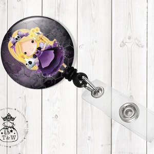 A Lil&#39; Bit of Wicked Retractable ID Badge Holder