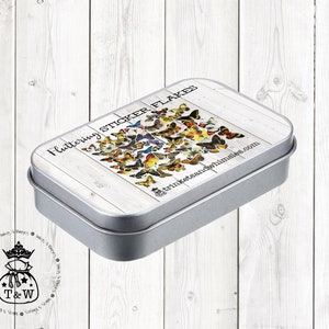 Stickers muraux flottant dans une boîte de conserve | Stickers papillons découpés