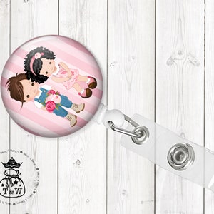 Pediatrische verpleegster Badge Reel | De Houder van de | van de Badge van de leraar Intrekbare ID-badgehouder voor kinderen