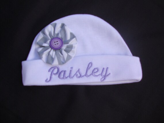 Recién nacido personalizado gorro del bebé, gorra, sombrero