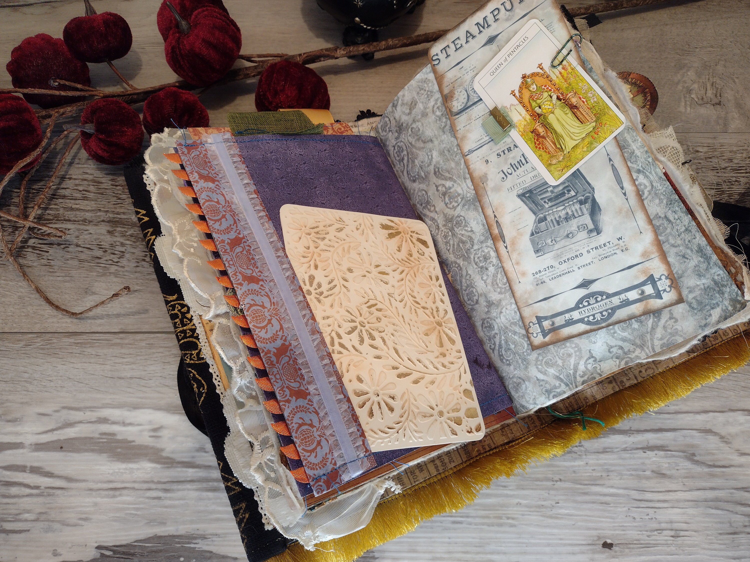 Steampunk Grimoire Junk Journal - Etsy