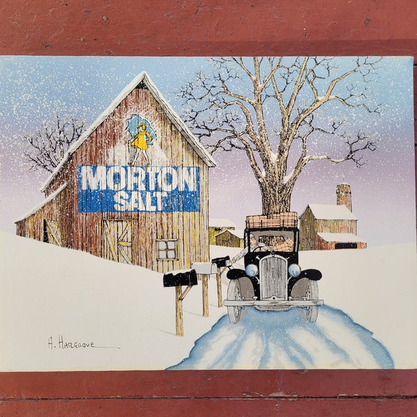 Christmas hargrove painting