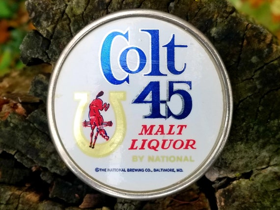 Vintage Colt 45 Malt Liquor Belt Buckle