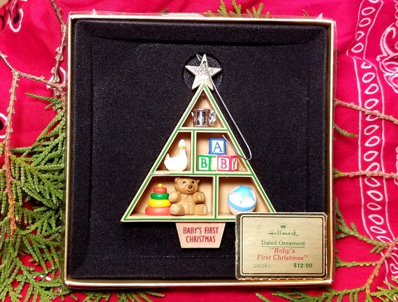 1980 baby's first christmas ornament