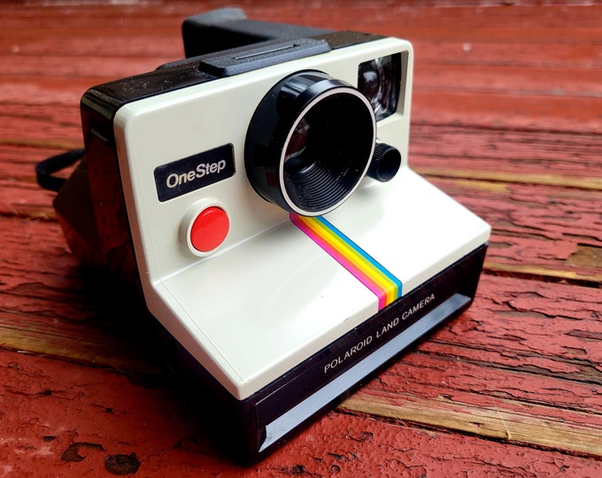 Vintage Polaroid One Step Land Camera Etsy