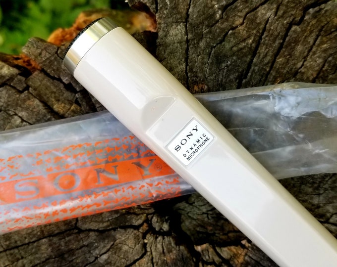 Vintage Sony Dynamic Microphone MTL F96 Etsy