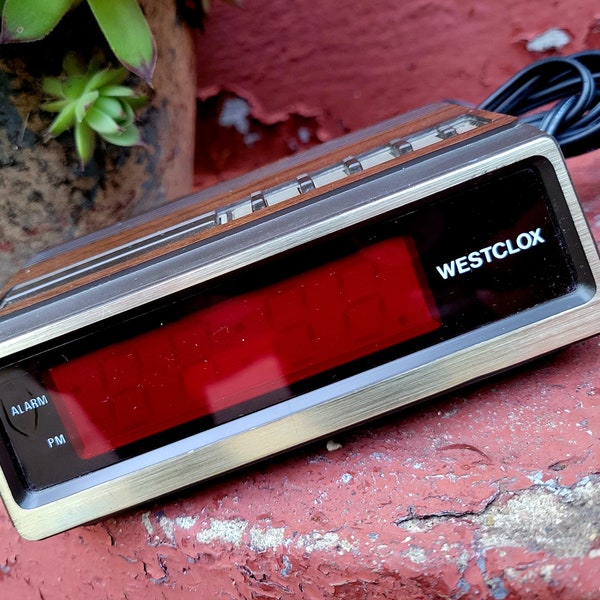 1987 Westclox Digital Alarm Clock #22648