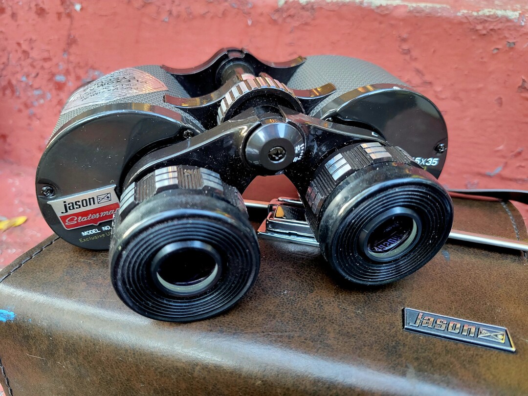 Vintage Empire Jason 172 Binoculars With Vinyl Case Etsy