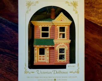 NOS 1984 Victorian Dollhouse Hallmark Ornament