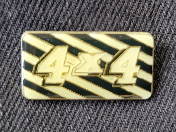 1980's "4x4" Lapel Pin
