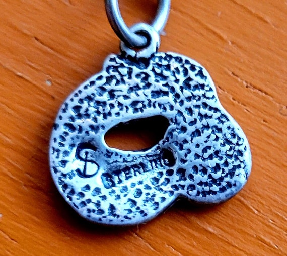 1980's Sterling Silver Snake Necklace - image 3
