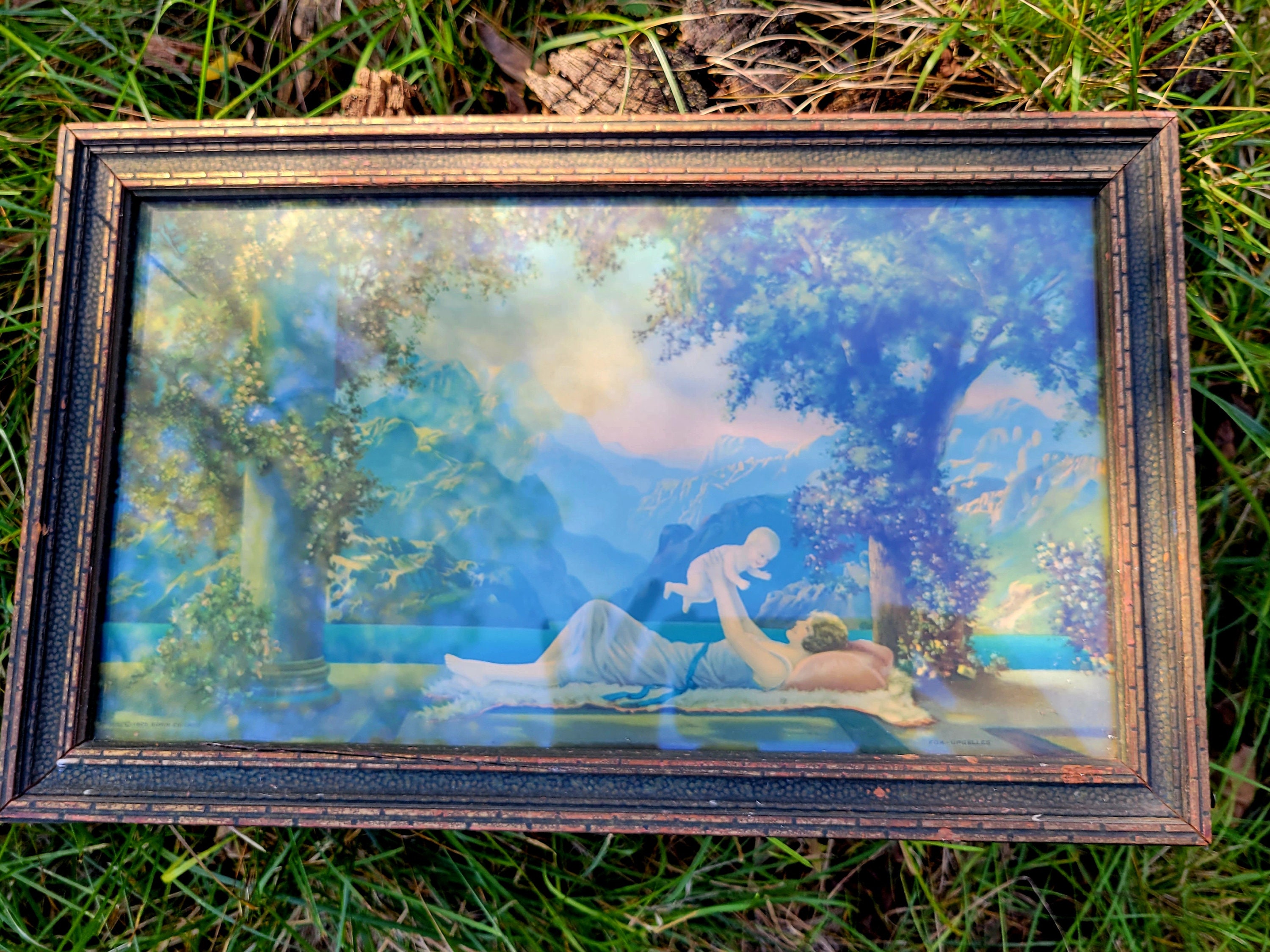 絵画 Forest Hills Walk in the Park, art by John Bohnenberger – California
