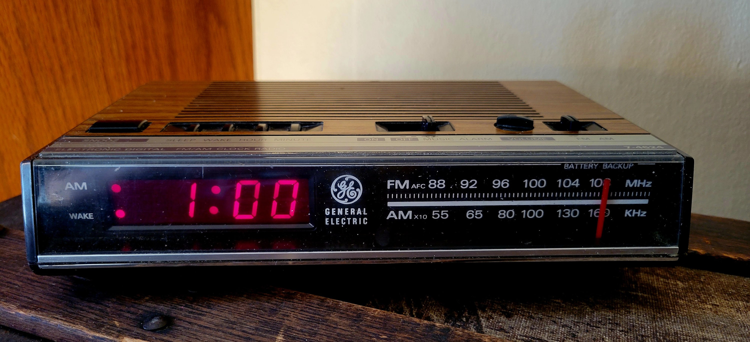 Working GE 7-4624 Alarm Clock/radio - Etsy Canada
