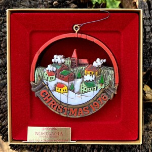 Adorno distintivo de la aldea de podadores de árboles NOS 1976