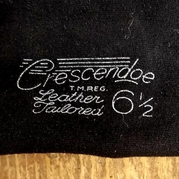 13" Long Sz 6.5 Crescendoe Beaded Gloves - 1950's - image 4