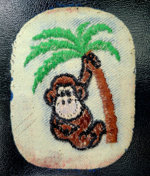 Vintage Monkey/Palm Tree Patch - image 2