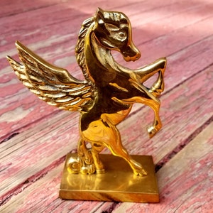 Vintage Penco Brass Pegasus
