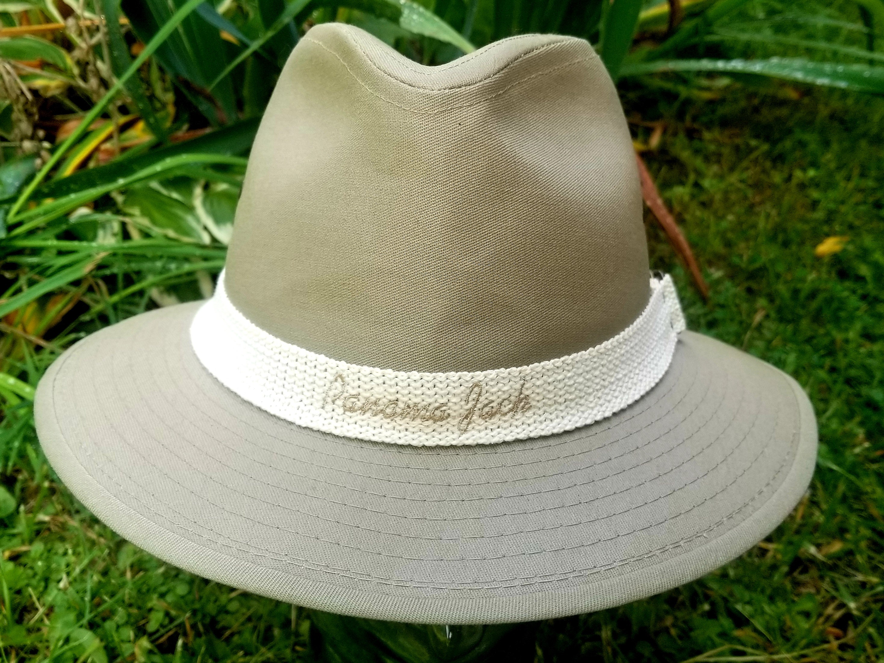 Vintage Panamá Jack Sombrero Tamaño Grande Etsy