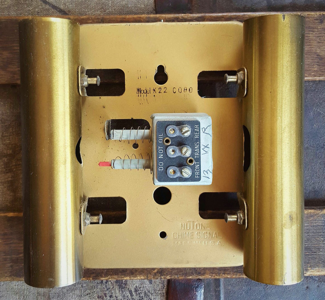 Vintage Nutone Door Chime 2 Doors 2 Chimes Model K22 Etsy