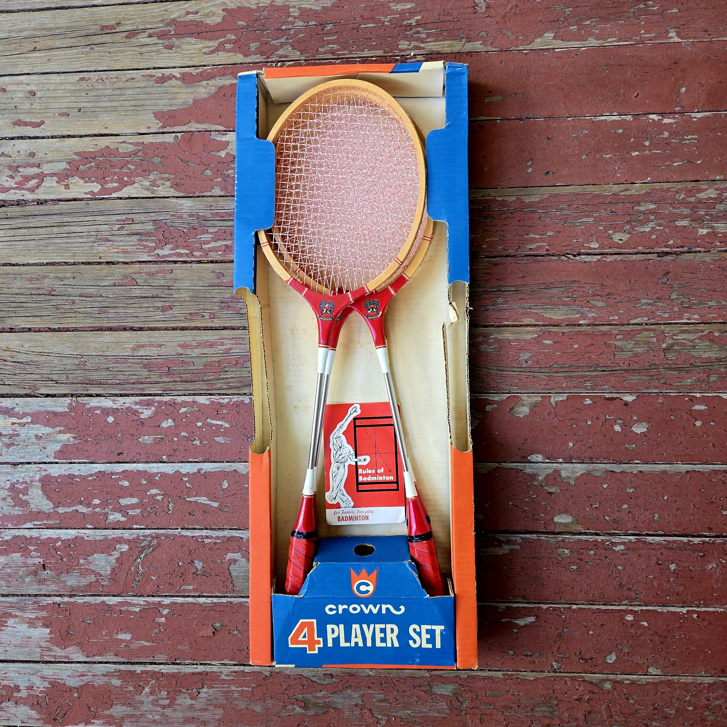 Badminton Racket Vintage - Etsy