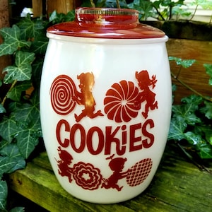 Pot à biscuits Bartlett Collins vintage