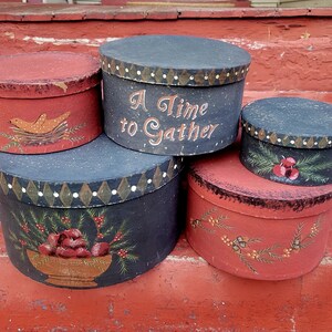 Vintage Black/Red Ragon House Box Set