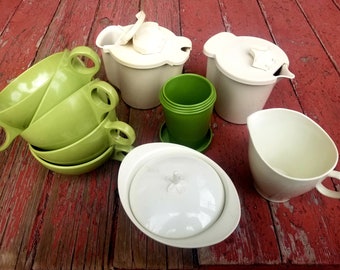 17 Stück Servierset Tupperware / Stanhome / Adler