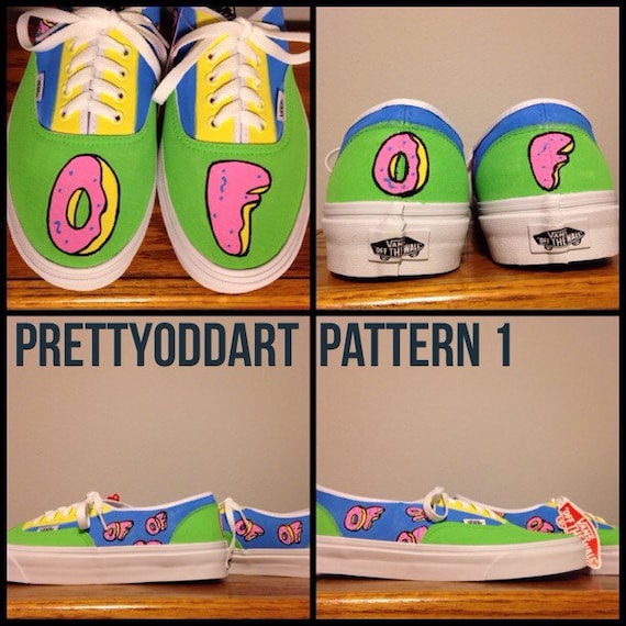 tyler the creator painted vans