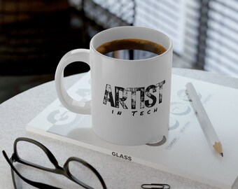 Artist In Tech Mug | Engineering Gift | Career Changer Gift | Artist Gift | Tech Gift