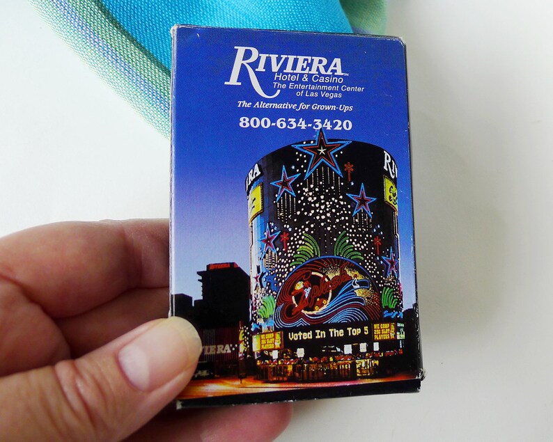 Las Vegas Riviera Playing Cards Like New Condition Open Box Etsy
