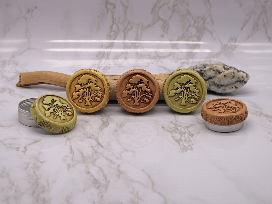 Buy Hand-decorated Tree of Life Stash Box: Polymer Clay Pill Tin