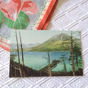 Vintage Postcard Japan Mt Nantai Nikko National Park UNUSED