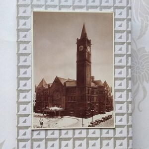 Vintage Postcard Union Station Crossroads of America UNUSED