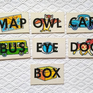 Vintage Flashcard You Pick ONE Heavy Cardboard Set 3