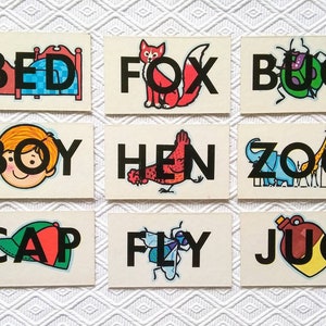Vintage Flashcard You Pick ONE Heavy Cardboard Set 2