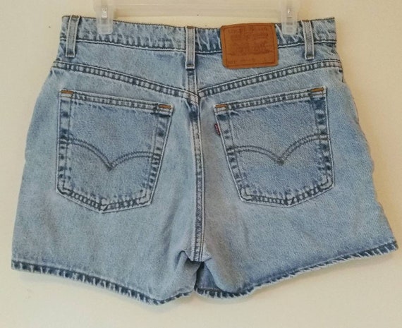 levi jean shorts vintage