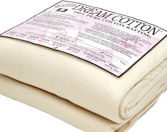 Quilters Dream Cotton Vadd Natural Select - Midloft