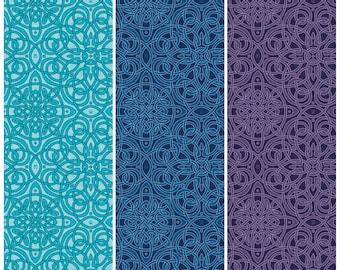 Celtic Knots from Celtic Cats by Brigid Ashwood - by the half yard - 100% Cotton