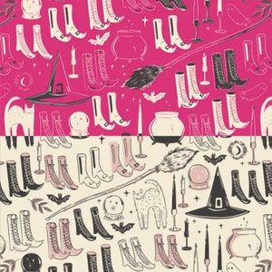 Witch&#39;s Wardrobe from Spooky &#39;n Sweet by Art Gallery Fabrics - by the Half Yard