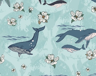 Underwater Enchant Solar da Enchanted Voyage di Maureen Cracknell di Art Gallery Fabrics - al metro quadro