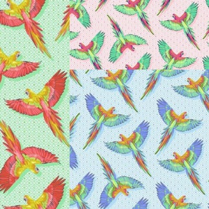 Macaw Ya Later from Daydreamer by Tula Pink - in Half yard increments