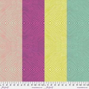 Lazy Stripe by Tula Pink for Moon Garden - by the half yard - 100% Cotton