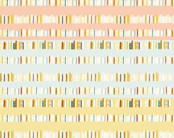 El gran día de la familia más pequeña - Biblioteca de Dream World - por media yarda - 100 % algodón