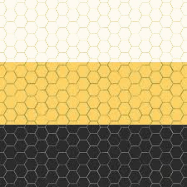 Honey Bee Honeycomb van My Mind's Eye - in stappen van een halve meter